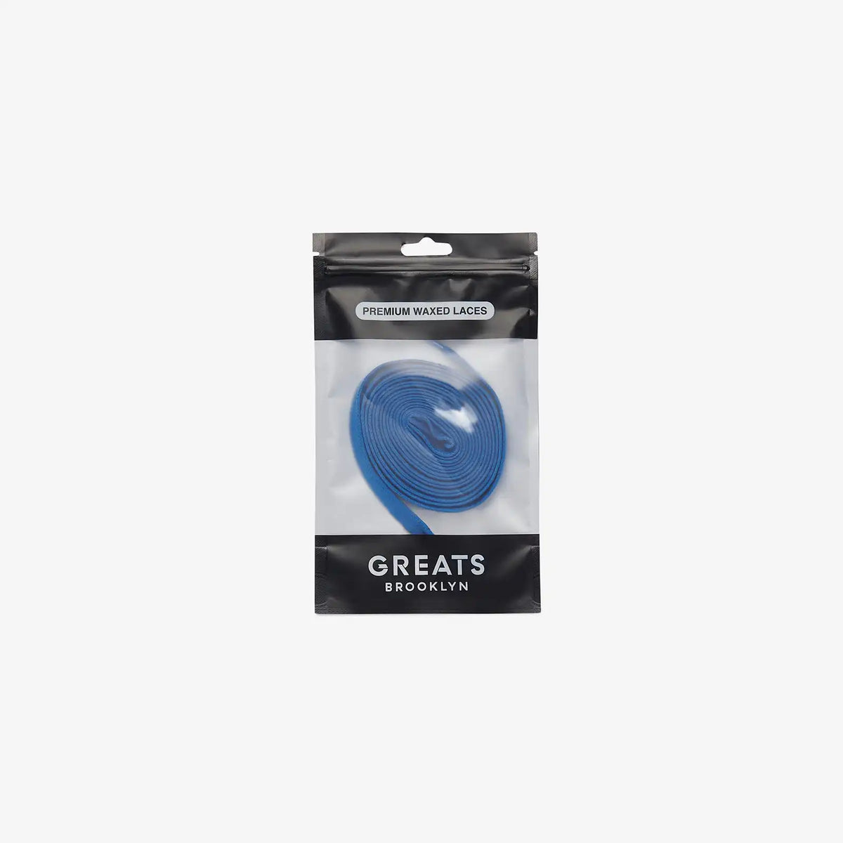 GREATS Premium Waxed Laces - Cobalt